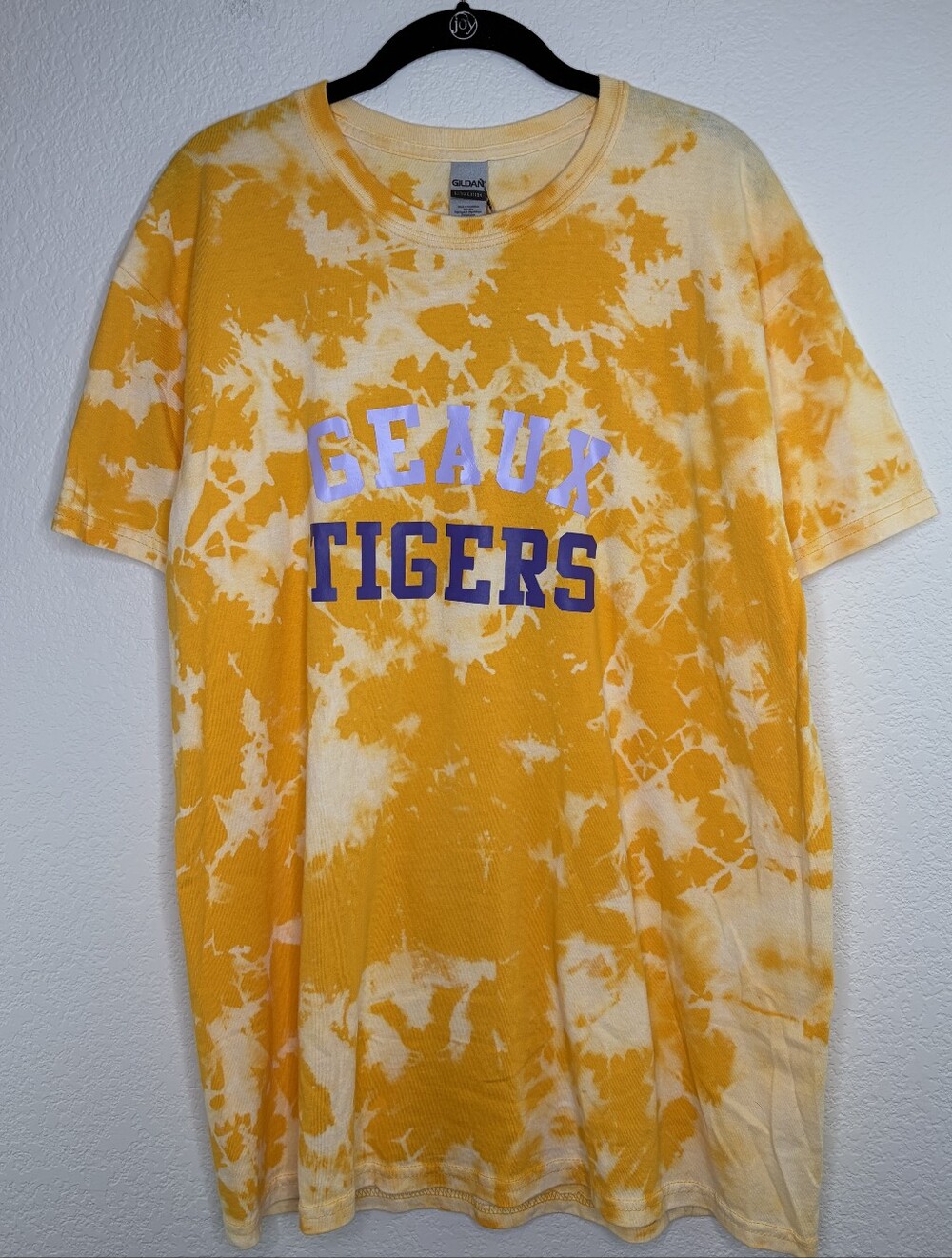 LSU Geaux Tigers Tie Dye Unisex Tshirt Large
